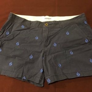 Nautical Boat Print Chino Shorts, 4.5" inseam